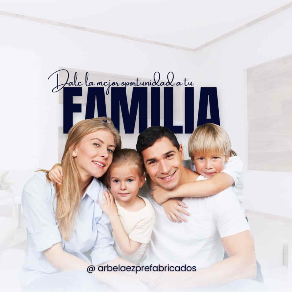 Dale la mejor oportunidad a tu familia, compra casa prefabricada y gana hasta 11 millones